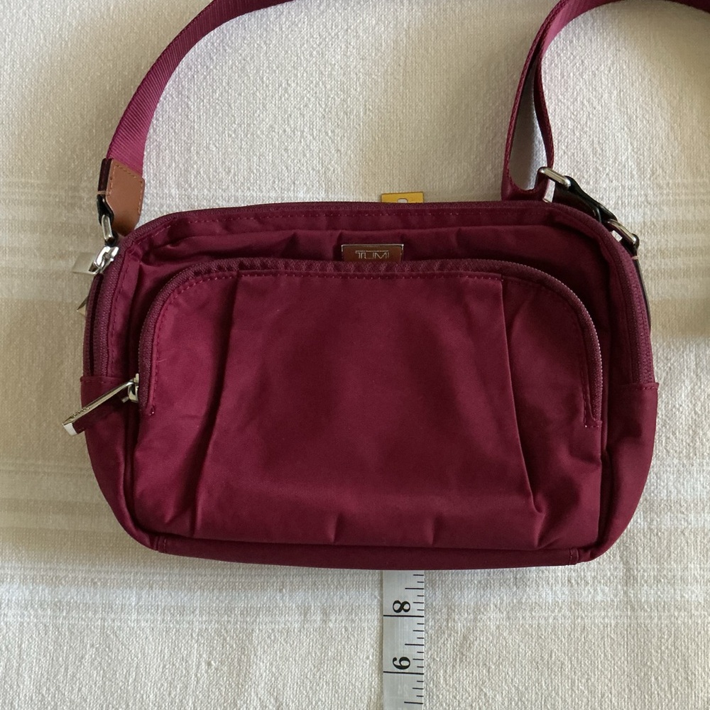 Tumi Women's Red Crossbody Bag - Picture 15 of 16